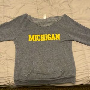 Michigan sweatshirt